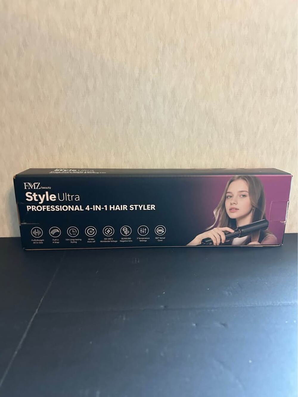 FMZ Beauty Style Ultra Professional Hair Styler Straightener Crimper Curler